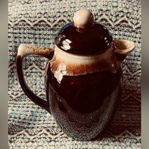 Vintage Pfaltzgraff brown stoneware pitcher